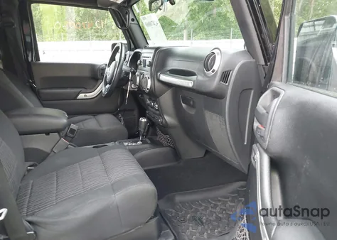 2012 Jeep Wrangler Sahara из США, поврежденный, VIN 1C4AJWBG5CL154415